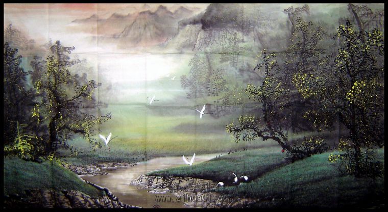水彩风景画