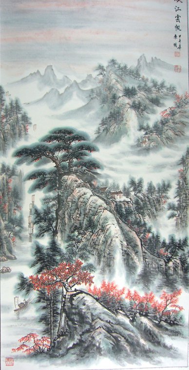 四尺精品山水画