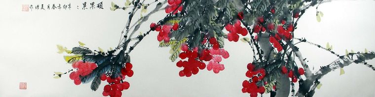 水墨花鸟画