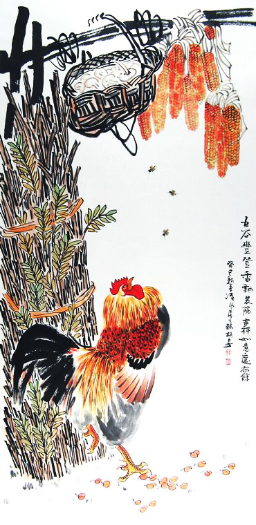 国画五谷丰登