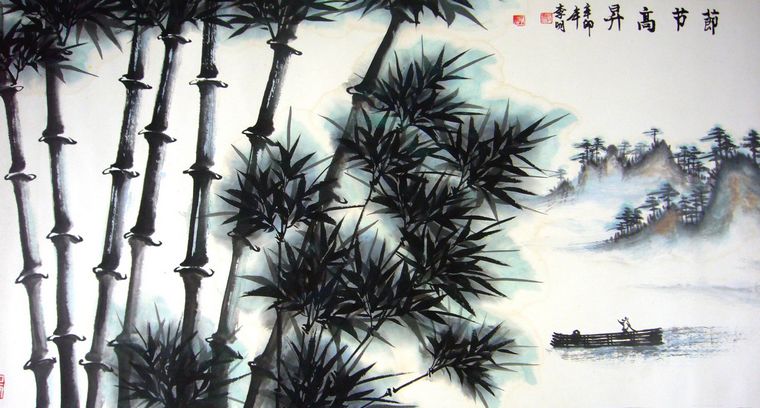 适合挂客厅的画 - 第一字画网