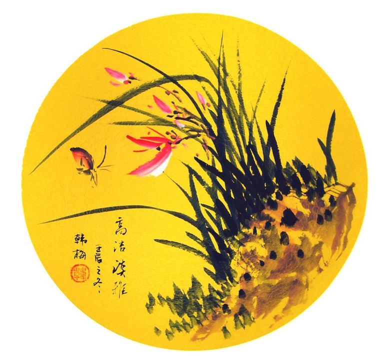 兰花清雅 高贵送礼的好选择 - 第一字画网