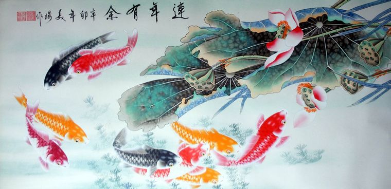 适合客厅挂的画