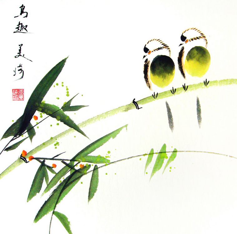 国画写意山水画小品图片大全_国画写意山水画