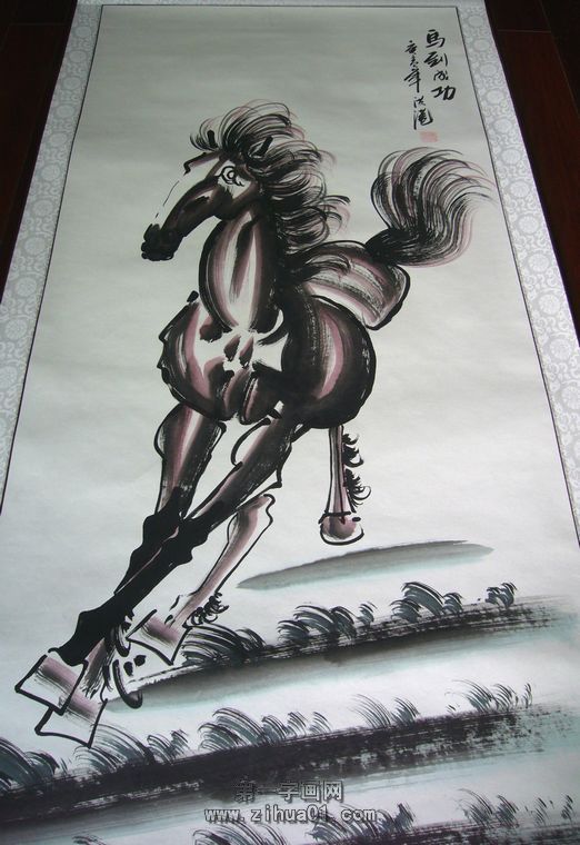 奔马图|奔马图赏析|奔马图的资料|徐悲鸿奔马图