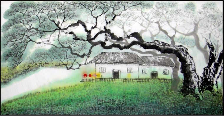 彩铅海边风景画,最简单的彩铅风景画,最简单的彩铅风景画高清图片